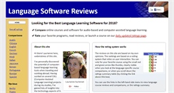 Desktop Screenshot of languagesoftware.net